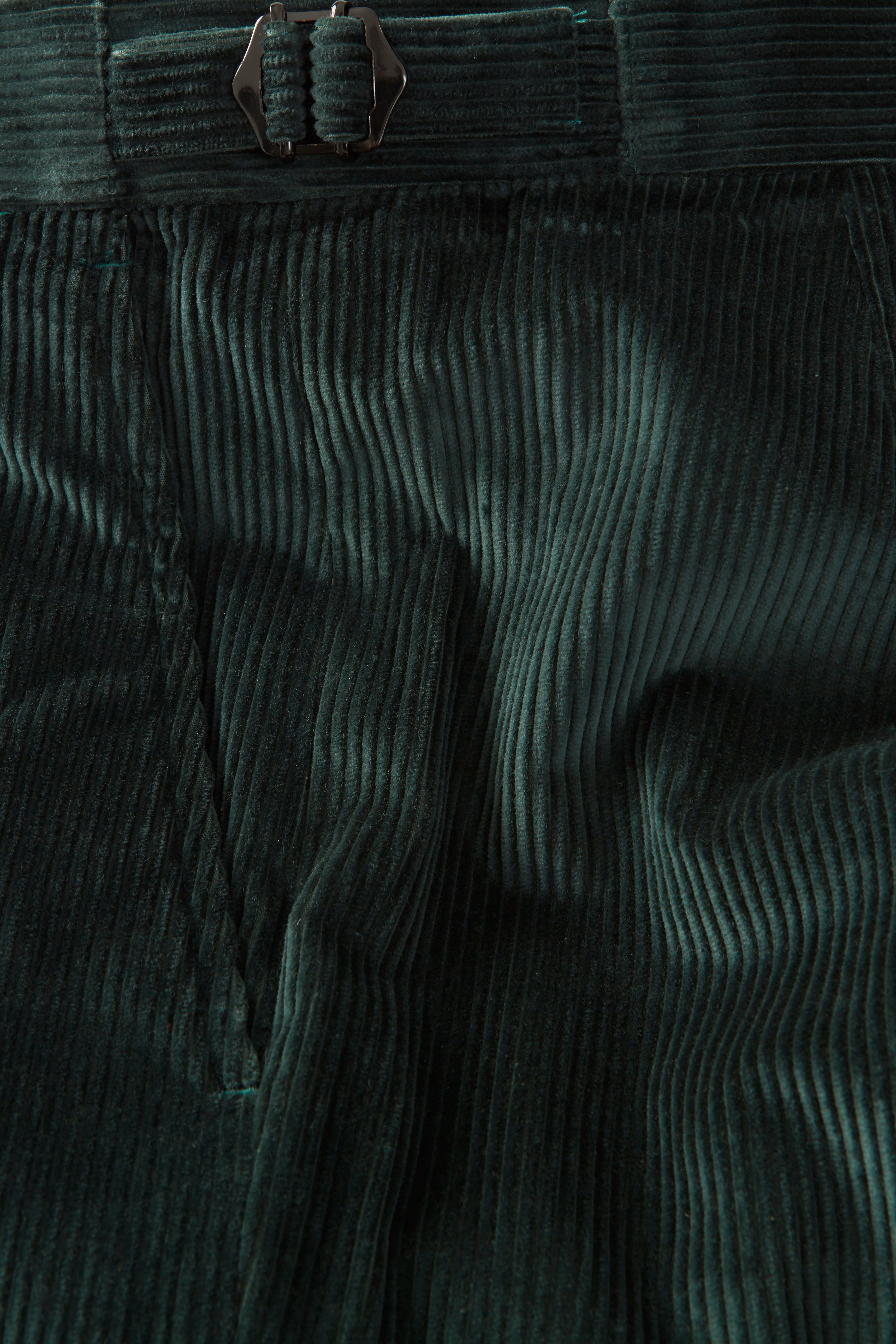 Chapman Trousers – Petrol Cotton Needlecord
