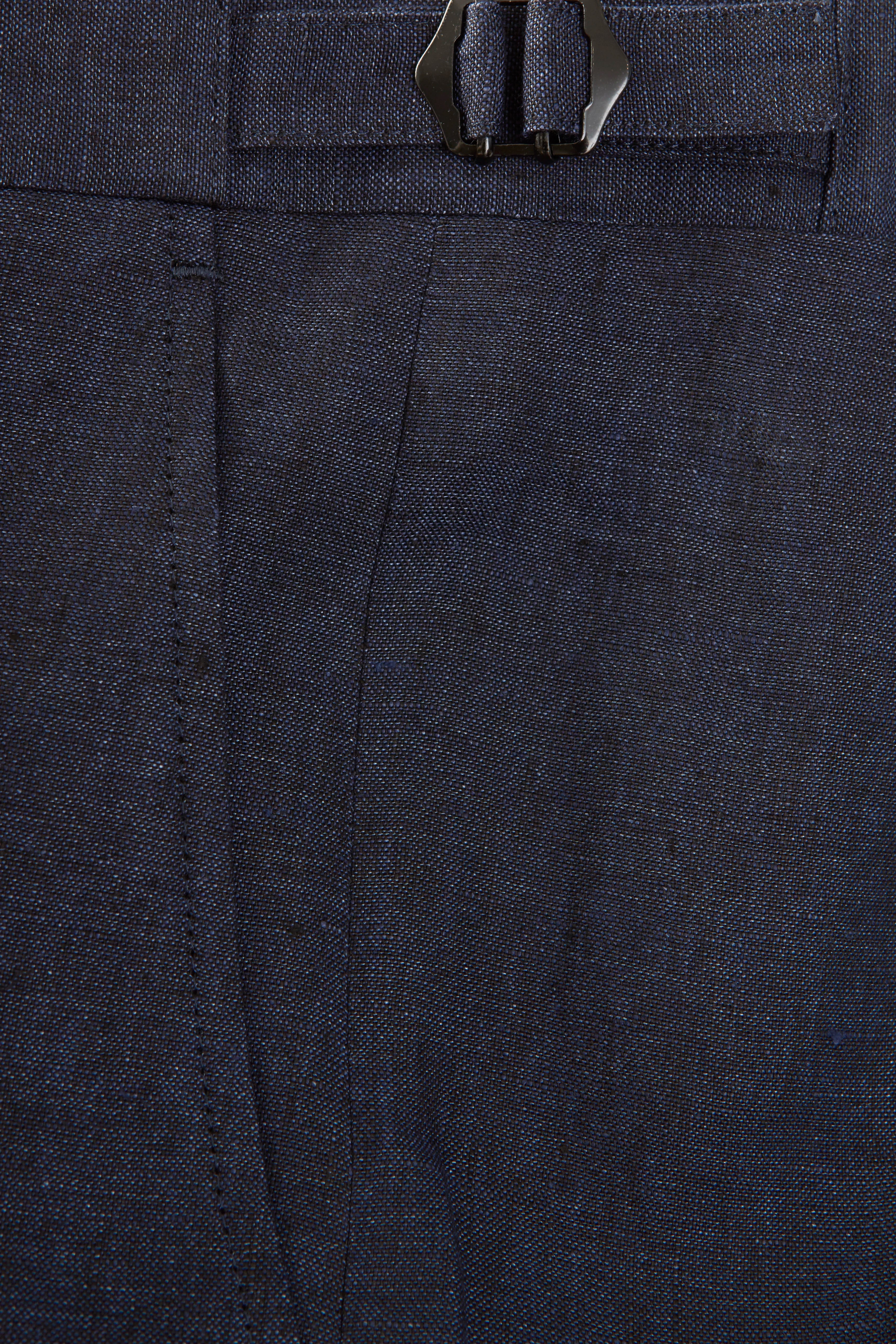 Chapman Trousers – Indigo Linen