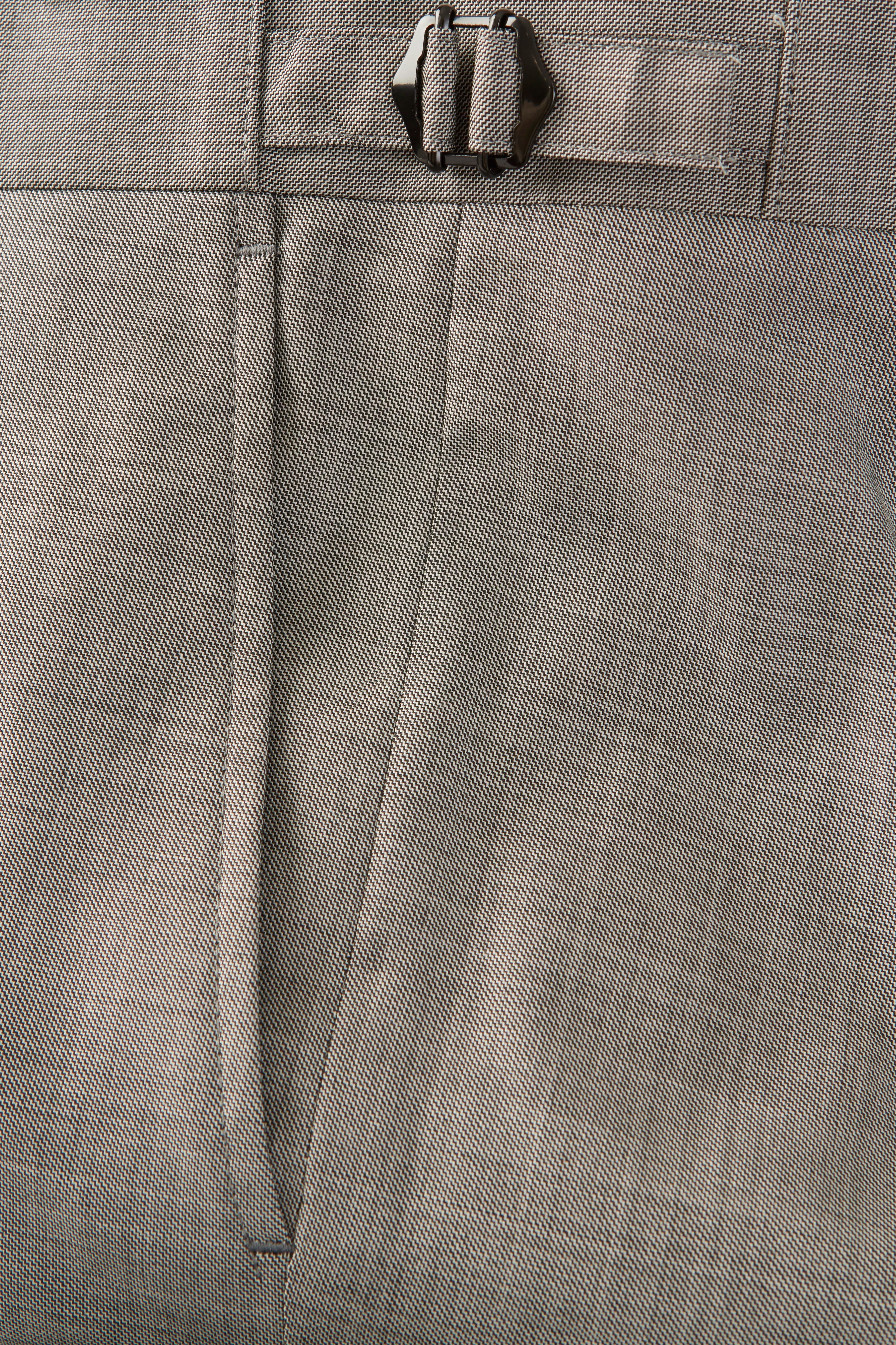 Chapman Trousers – Grey Summer Sharkskin