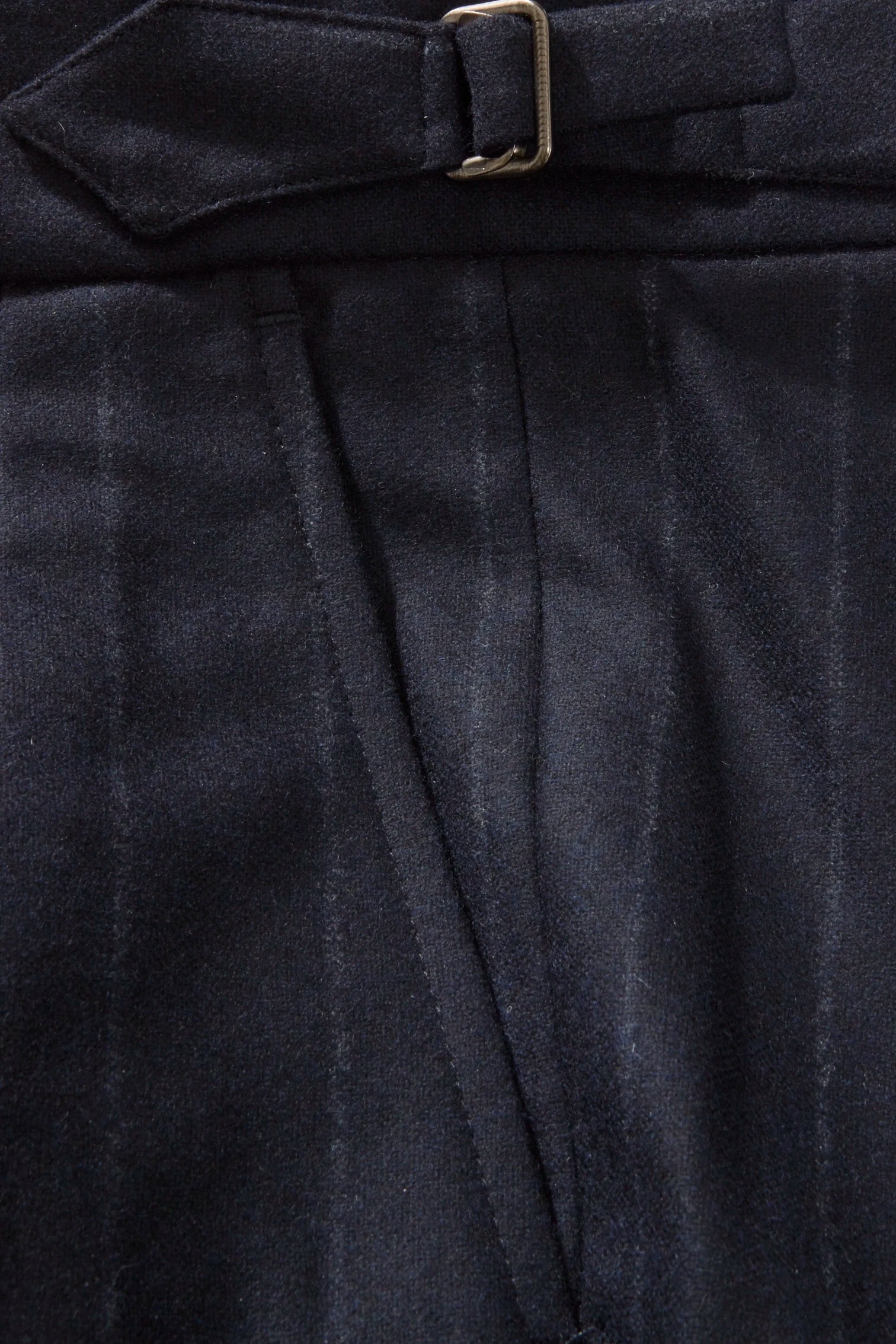 Hepworth Trousers – Navy Wool Chalk Stripe