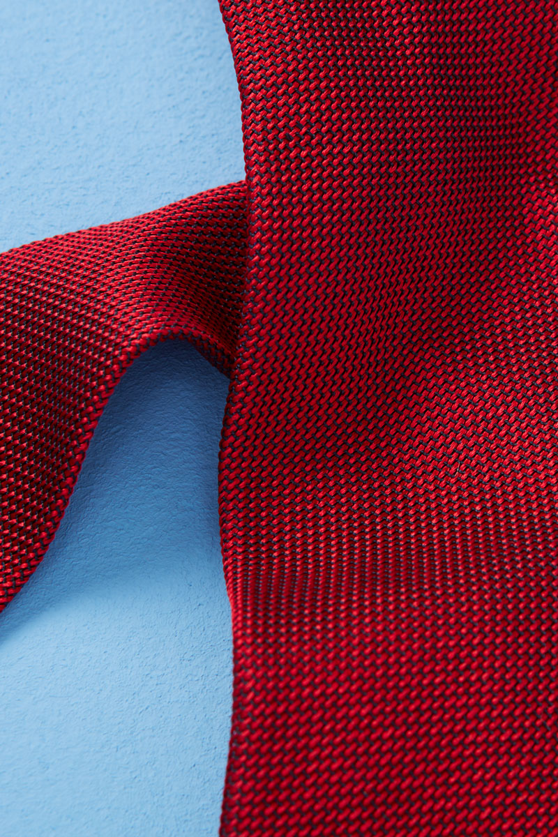 Silk Tie in Grenadine Weave
