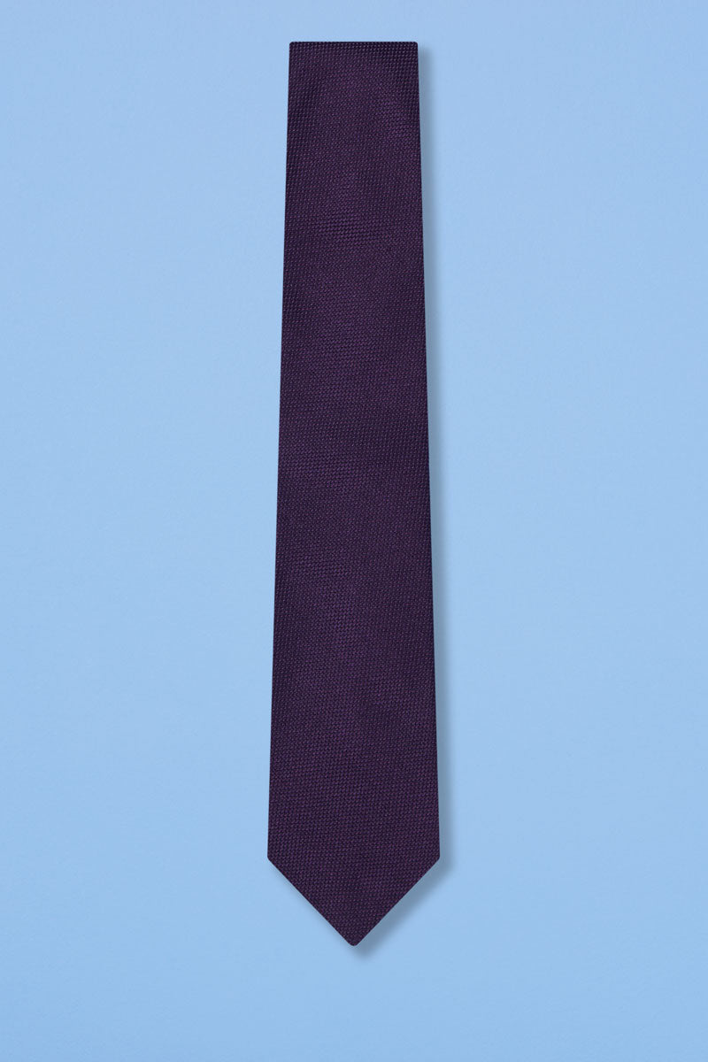 Silk Tie in Grenadine Weave