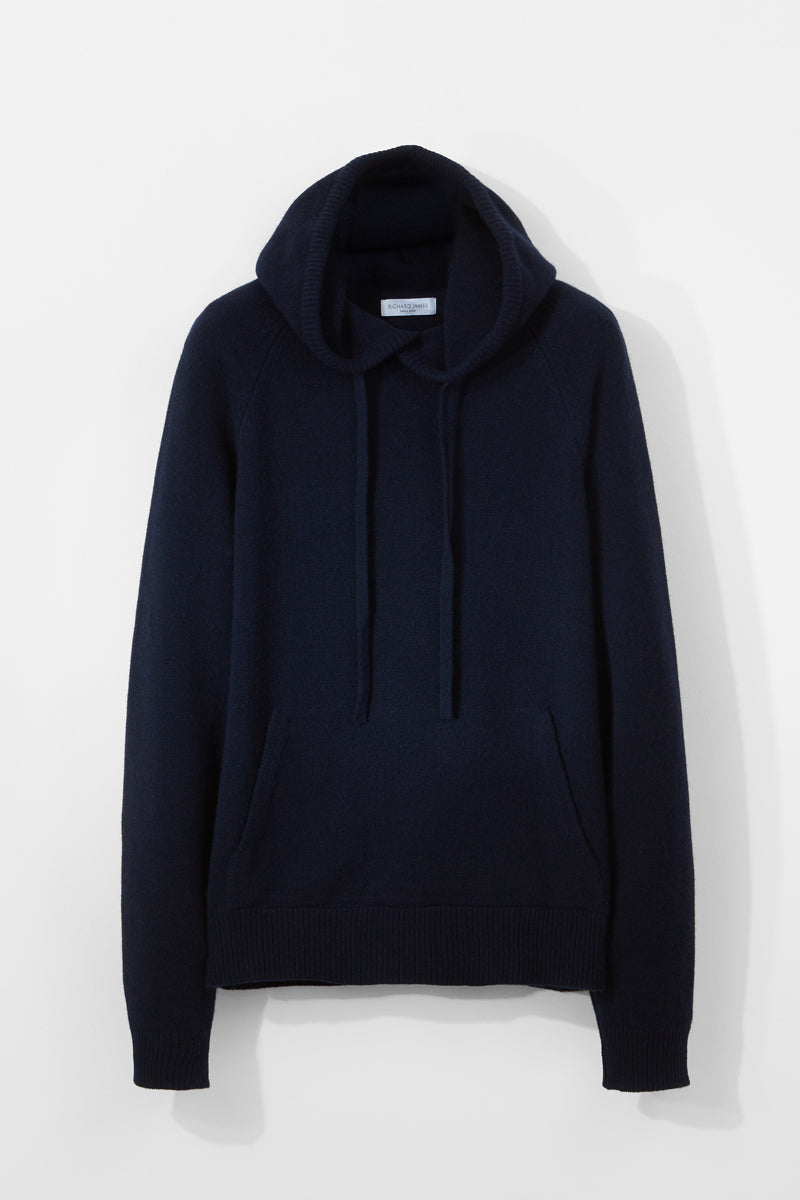 Hoodie in Recycled Cashmere