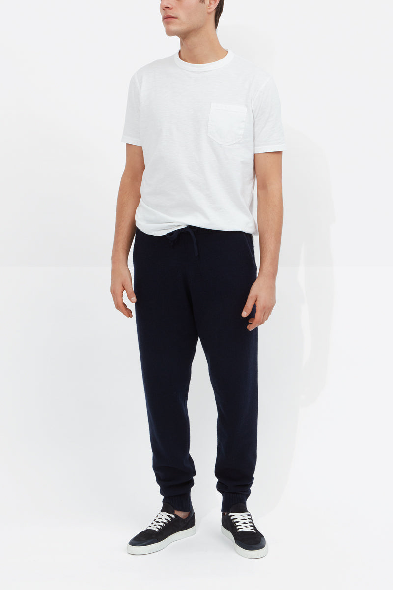 Jogger in Cashmere and Wool