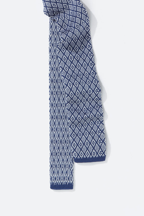 Richard James Savile Row Diamond Knitted Tie